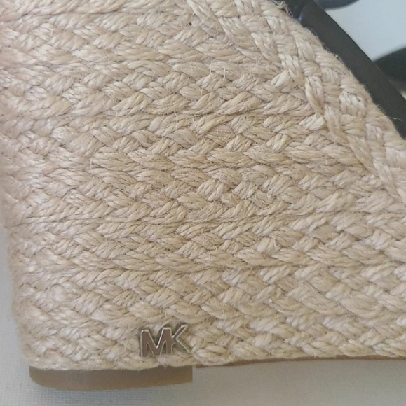 NWOB WOMEN'S Michael Kors Jill Espadrille Wedge Sandals - Picture 5 of 9